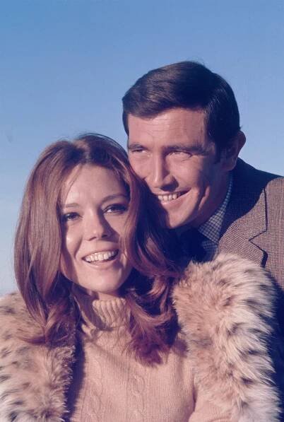 Diana Rigg, George Lazenby - Ve službách Jejího Veličenstva - Z natáčení