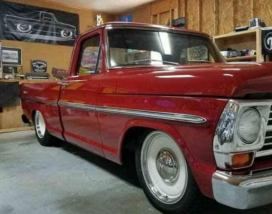 '67-'72 Ford F100 Bumpside Truck T-Shirts Hoodies Banners