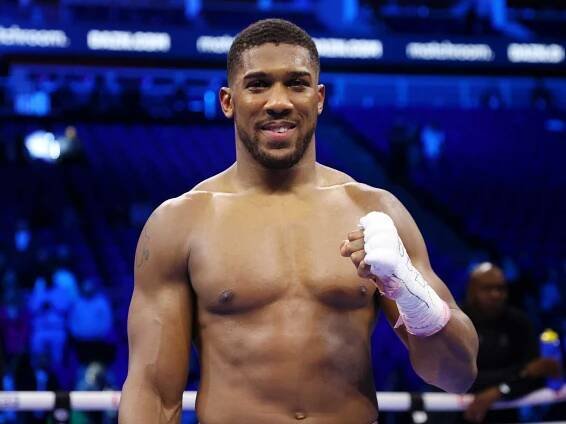 Anthony Joshua releases latest training footage as he returns to gym after elbow surgery