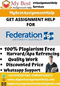 Federation University, Australia Assignment Help - My Best Assignment Help