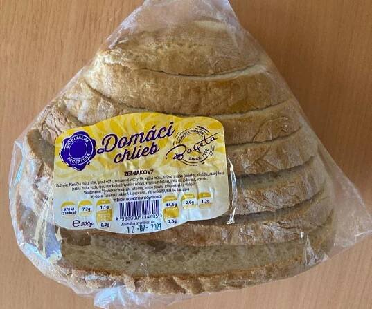 Domáci chlieb Zemiakový Talianska pekáreň