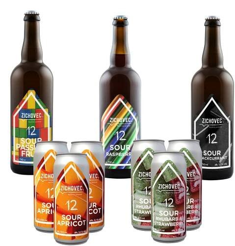 Kyselé léto 6x 500 ml + 3x 750 ml » degustační set » Pivovar Zichovec