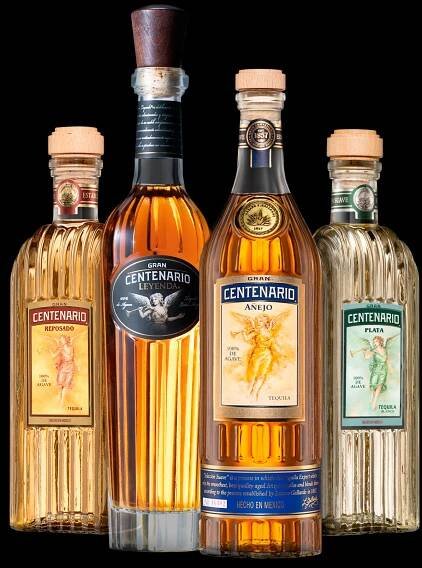 Four Gran Centenario Tequila Variations Wallpaper