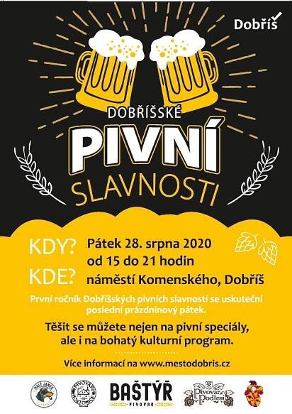 DOBŘÍŠSKÉ PIVNÍ SLAVNOSTI 2020