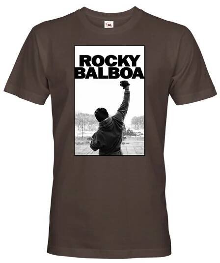 Pánské tričko s potiskem Rocky Balboa BezvaTriko