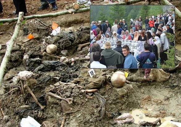 Děsivý nález: Experti zkoumají další masový hrob. Se zavražděnými bosňáckými Muslimy