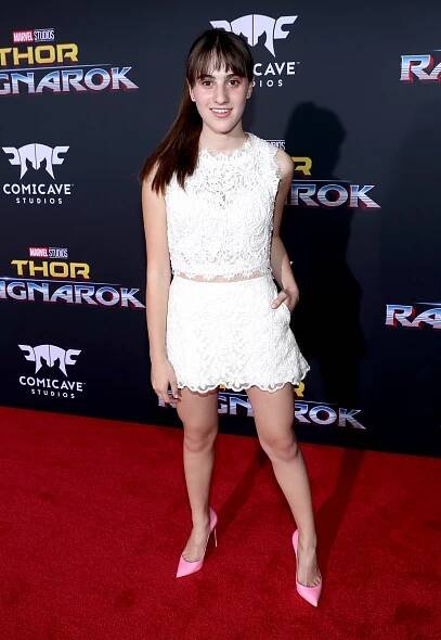 The World Premiere of Marvel Studios&apos; "Thor: Ragnarok" at the El Capitan Theatre on October 10, 2017 in Hollywood, California - Maya Jade Frank