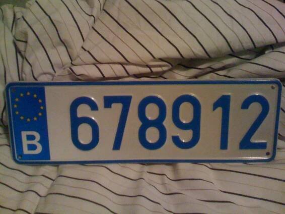 Great License Plates - Europe