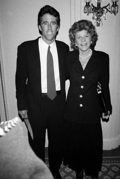 Patricia Kennedy Lawford and Christopher Lawford