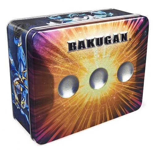 Spin Master 6062756 plechový box s Bakuganem S4
