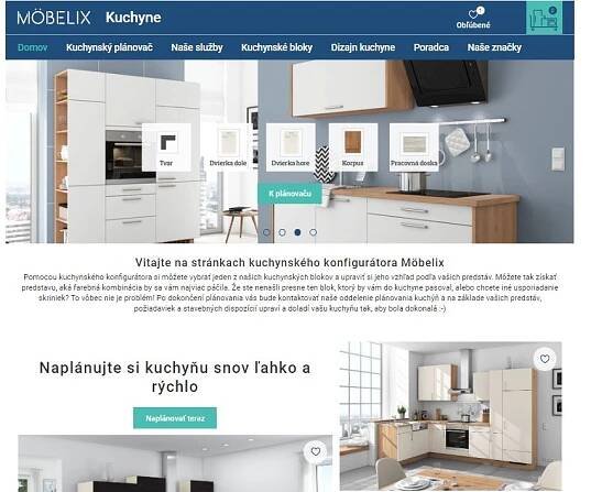 mobelix plánovač kuchyne