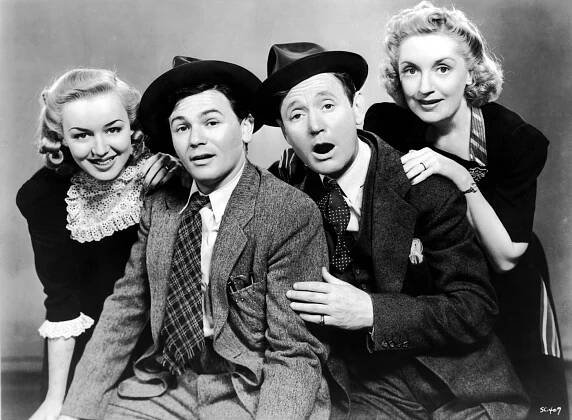 Anne Shirley, John Garfield, Roscoe Karns, Lee Patrick In “Saturday'S Children, 1940”