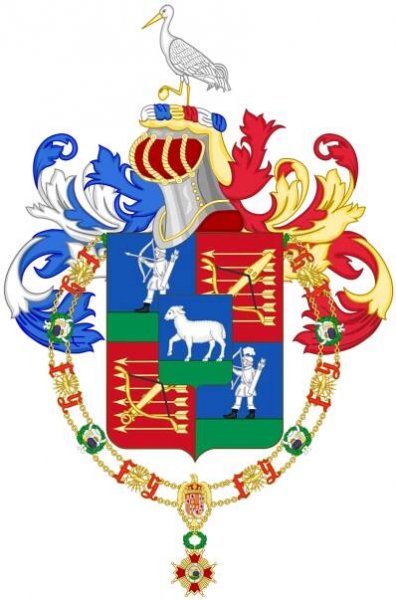 Soubor:Coat of Arms of Joachim von Ribbentrop (Order of Isabella the Catholic).svg