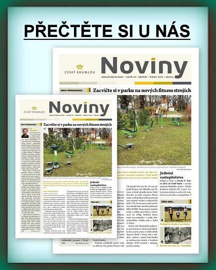 PŘEČTĚTE SI U NÁS: Noviny města Český Krumlov – č. 5/2021Za krásnější Vimperk