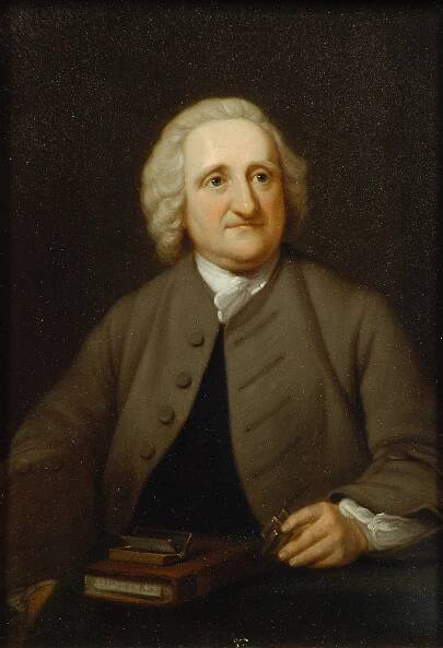 Oil painting portrait of John Dolland