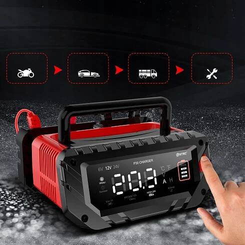 HTRC P30 30A smart VYROVNÁVAČ bateriových článků 6V/12V/24V NABÍJEČKA Značka žádná značka