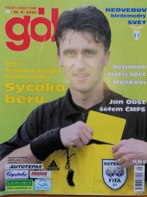 Gól - Michal Beneš: Syčáka beru (25/2001) | Marken.cz - Knihy, dvd, ročenky a časopisy o sportu