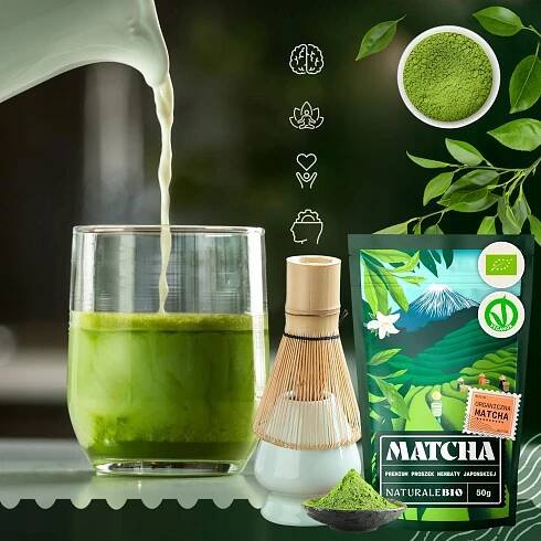 Matcha Ceremoniální sada Tradiční organická + šlehací metla pro Matchu 5v1 Země původu Japonsko