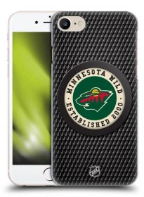 Zadní obal pro mobil Apple Iphone 7/8/SE2020 - HEAD CASE - HEAD CASE - NHL - Minnesota Wild -Puk