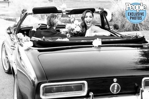 Shaun Sipos and Lindsey Morgan's wedding