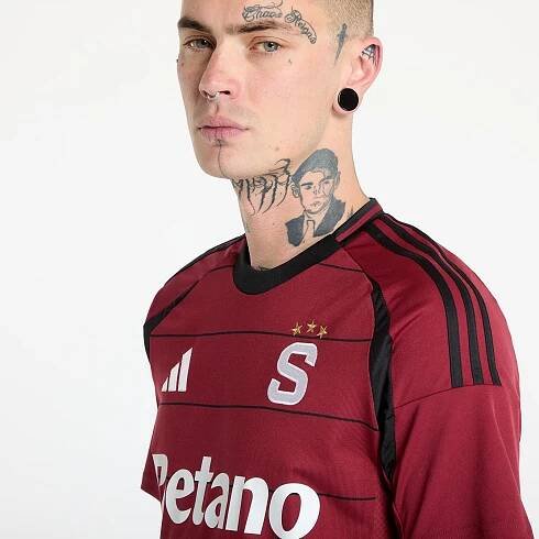 Dresy adidas AC Sparta Praha 24/25 Home Jersey Noble Maroon