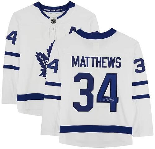 Auston Matthews Toronto Maple Leafs Fanatics Authentic Autographed Fanatics Breakaway Jersey - White