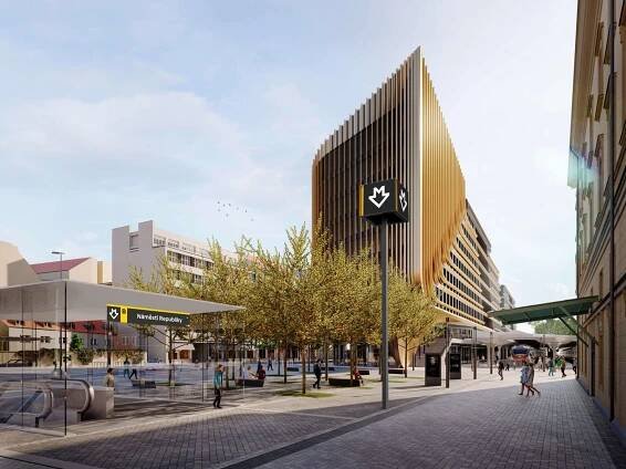 Studio Perspektiv Masarykovo namesti Metropolitni plan 02
