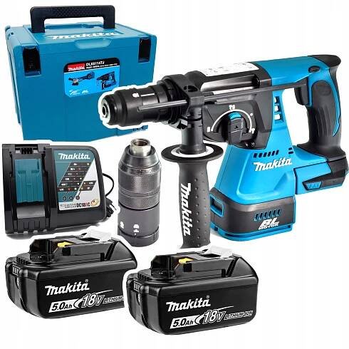 Akumulátorové vrtací kladivo SDS Plus Makita DHR243RTJ 2J 18V