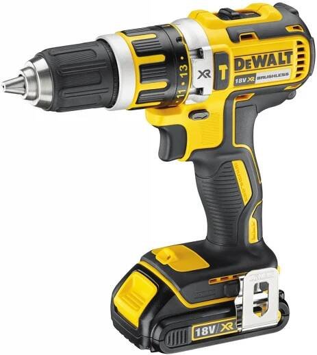 DeWALT DCD795S2 příklepová vrtačka s bezuhlíkovým motorem 18 V XR Li-Ion