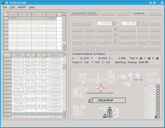 DrillconUSB in routing mode