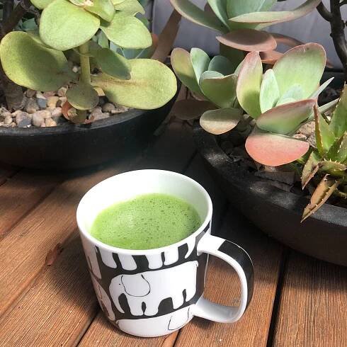 alkalise our body with matcha