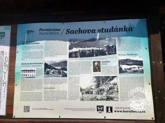 Foto Sachova studánka Horní Bečva