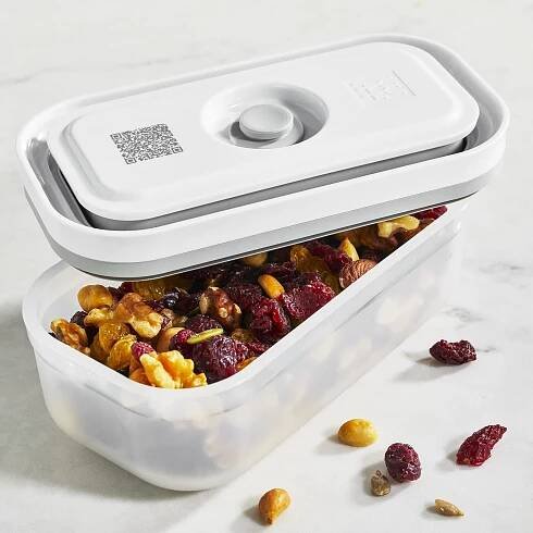 Vakuovací dóza na potraviny FRESH & SAVE S 400 ml, bílá, plast, Zwilling ✔ 372 Kč ⭕ Chefshop