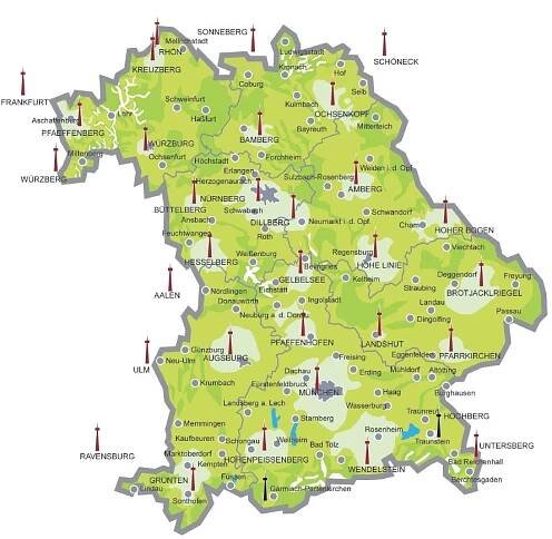 Sever Bavorska přechází na DVB-T, signál dorazí i do Česka