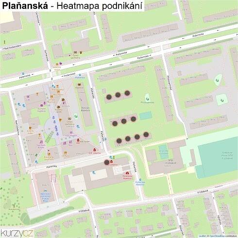 Plaňanská - mapy | Kurzy.cz