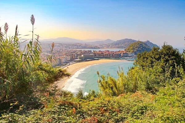 San Sebastian, Camino del Norte, zdroj: stingynomads.com