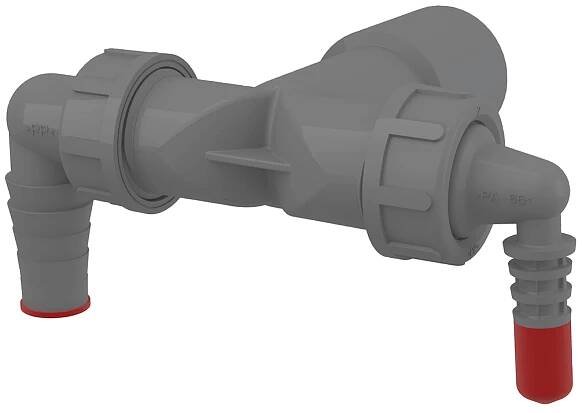 P156Z-ECO - Dvojité kolienko DN40/32 / 8–23 s klapkami | Alcadrain SK s.r.o - Najväčší český výrobca sanitárnej techniky