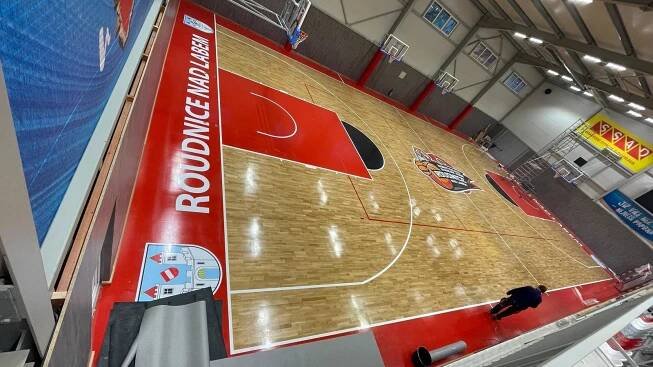 Sportovní podlaha Roudnice nad Labem