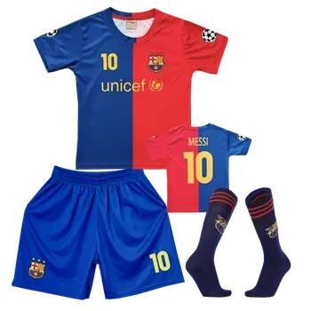 Numberoplus Premium dětský fotbalový dres + fotbalové ponožky FC Barcelona - Lionel Messi .10 Velikost: 12 roky (vel.146)