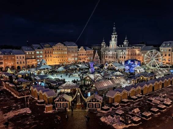 Na prodloužený víkend do adventních Budějovic