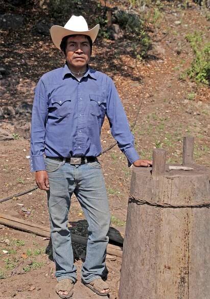Antonio Flores from Canoas, Durango.