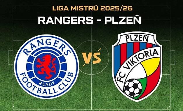 Rangers - Plzeň live |5.8.| v TV, online, live stream, sestavy, kurzy 1