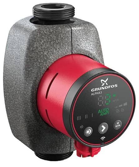 Grundfos ALPHA3 25-60 180 mm 99371959