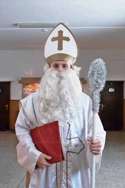 Mikuláš ve škole · ZŠ Valašská Bystřice