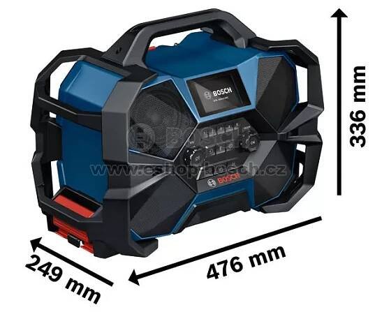 Aku rádio Bosch GPB 18VH-6 SRC Professional : B-eshop.cz
