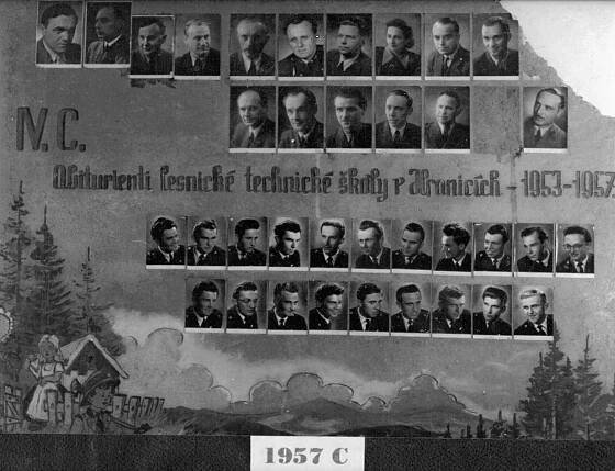 SLŠ - rok ukončení 1957 třída C