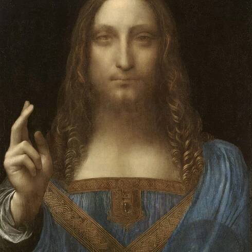 Leonardo - Salvator Mundi kopie