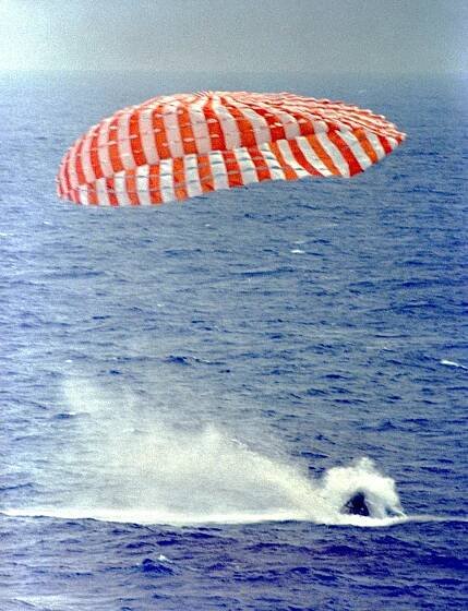 Gemini IX Splashdown