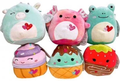 Valentines Day Squishmallows: Minis and Sweet 2024 Pair!
