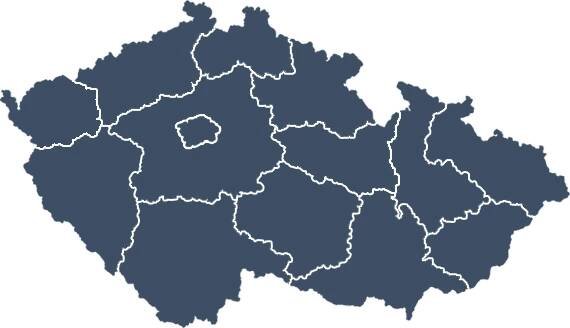 výběr regionu